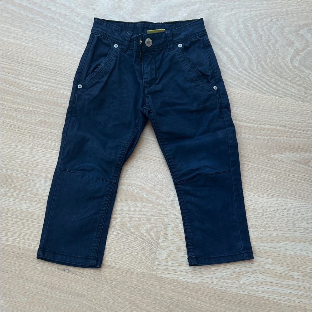 Children's Dark Blue Casual Trousers